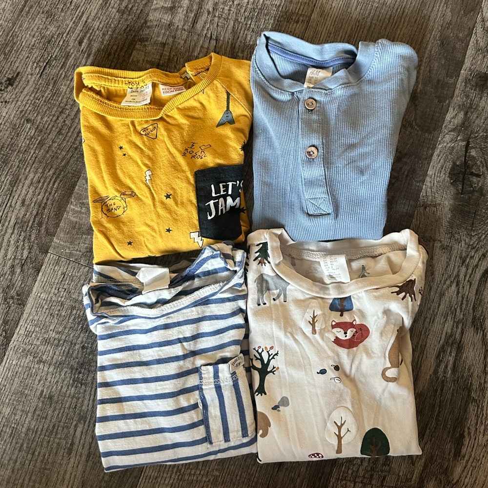 Zara H&M bundle shirts boys